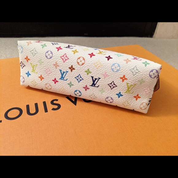 Louis Vuitton Multi Color Cosmetic Pouch - Rare - Picture 3 of 8